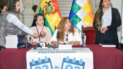 Elecciones judiciales con Patricia Arce y Claudia Ramírez Peñaloza