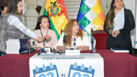 Elecciones judiciales con Patricia Arce y Claudia Ramírez Peñaloza