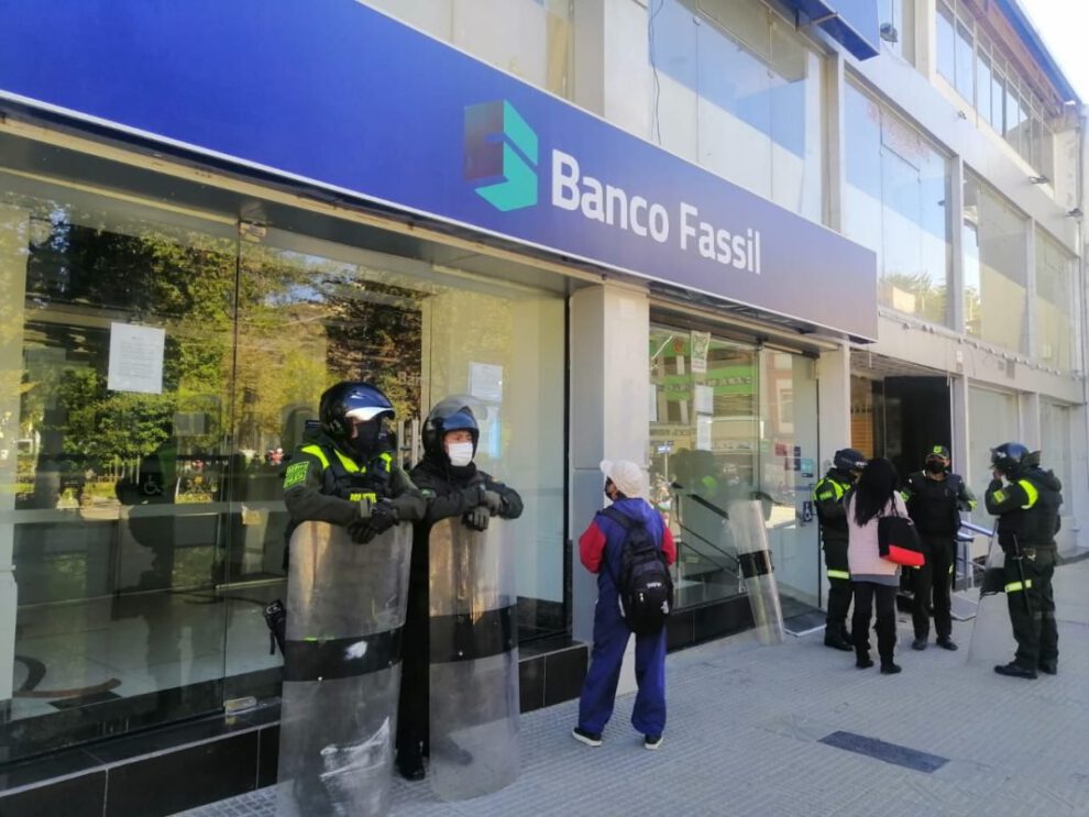 Central del Banco Fassil en Oruro