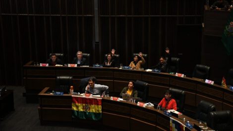 Ley del Oro en el Senado de Bolivia