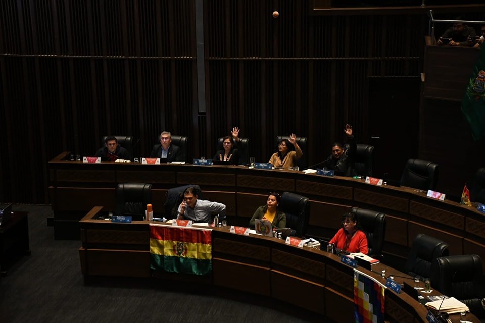 Ley del Oro en el Senado de Bolivia