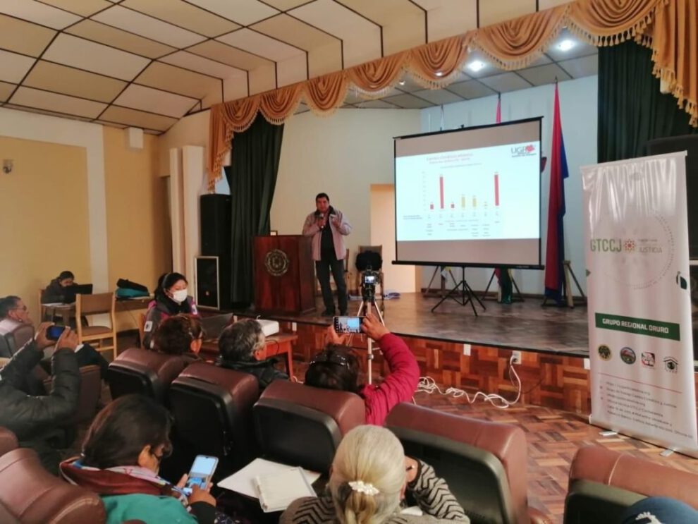 Seminario taller sobre Cambio climático y sus afectaciones en las comunidades
