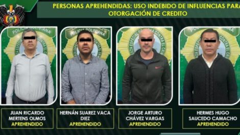 Aprehenden a funcionarios del Banco Fassil