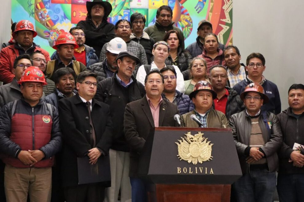 Incremento de salario mínimo anunciado por Luis Arce