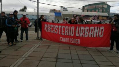 Magisterio marchará el 1 de mayo vestidos de negro como símbolo de duelo