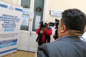 Suspensión de convocatoria judicial por el Tribunal Constitucional Plurinacional