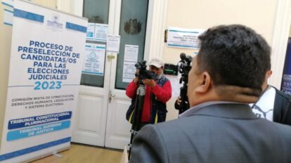 Suspensión de convocatoria judicial por el Tribunal Constitucional Plurinacional