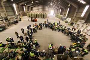 paro de trabajadores de Ecebol tras la muerte de un compañero