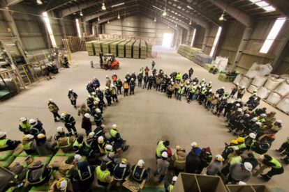 paro de trabajadores de Ecebol tras la muerte de un compañero