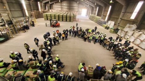 paro de trabajadores de Ecebol tras la muerte de un compañero