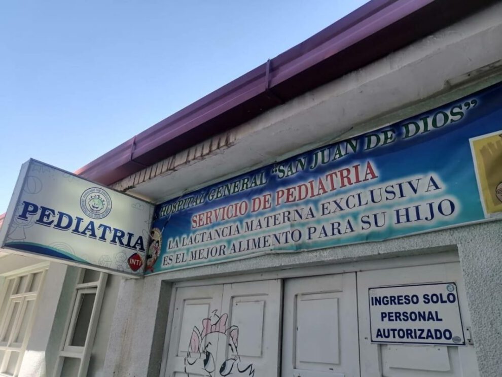 neumonía en pediatría en el Servicio de Pediatría del Hospital General