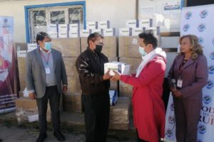 Entrega de pruebas antígeno nasal para diagnóstico de Covid-19