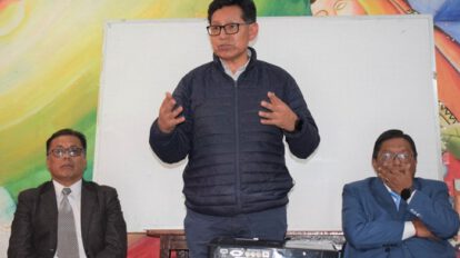 Prevención de bullying en colegios por el ministro de Educación, Edgar Pary