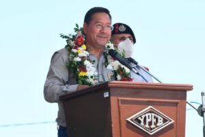 Producción de gas natural en Bolivia según Luis Arce