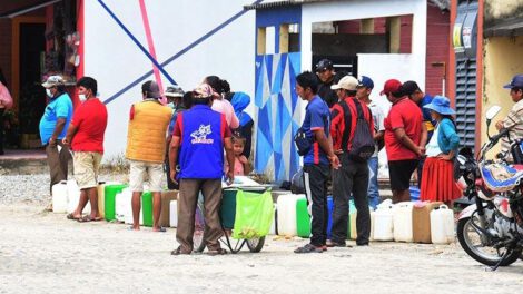 Falta de combustible en el trópico