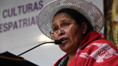 Denuncia por atentado contra Bartolinas presentada por la ministra de Culturas, Sabina Orellana