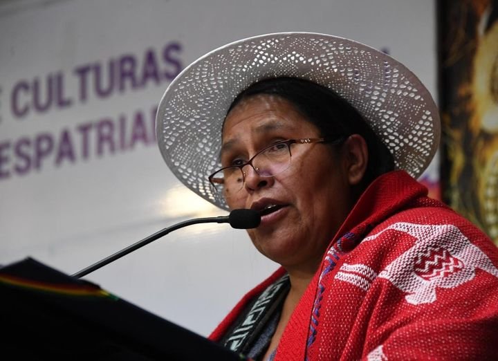 Denuncia por atentado contra Bartolinas presentada por la ministra de Culturas, Sabina Orellana