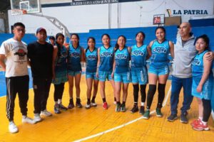 Alemán campeón baloncesto orureño en Cadetes damas