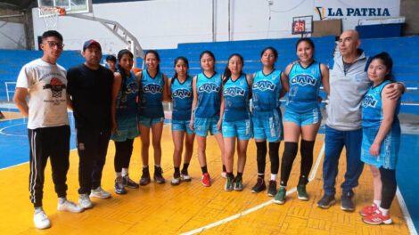 Alemán campeón baloncesto orureño en Cadetes damas