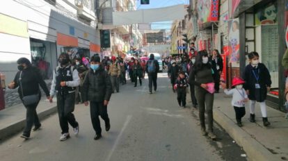Infección respiratoria en Oruro