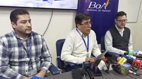 Traslado de oro a EE.UU. por Boliviana de Aviación