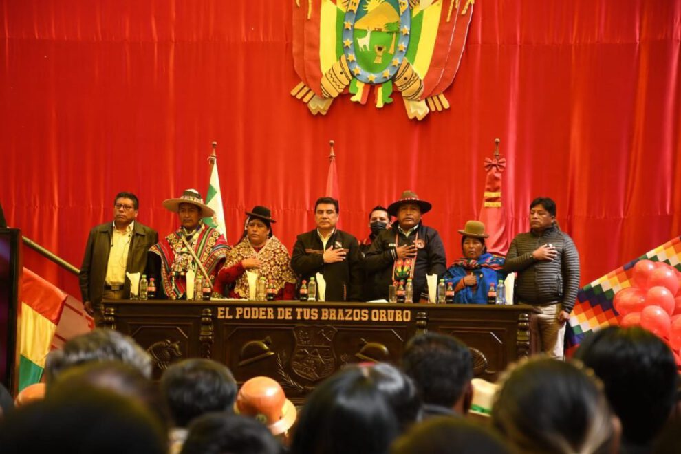 Informe de gestión del Gobernador Johnny Vedia Rodríguez