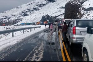 Emergencias por lluvia y nevadas en La Paz