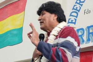 Evo Morales candidato presidencial 2025 en el trópico