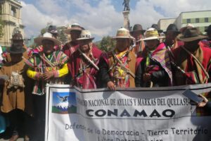 Vehículo donado al Conamaq robado e intercambiado por armas