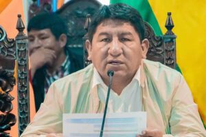 Gobernador de Potosí Jhonny Óscar Mamani Gutiérrez