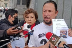 El representante de las plataformas Ciudadanas del 21F, Omar Sáchez