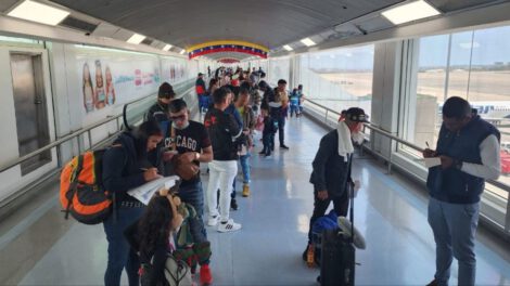 Repatriación de migrantes venezolanos desde Chile