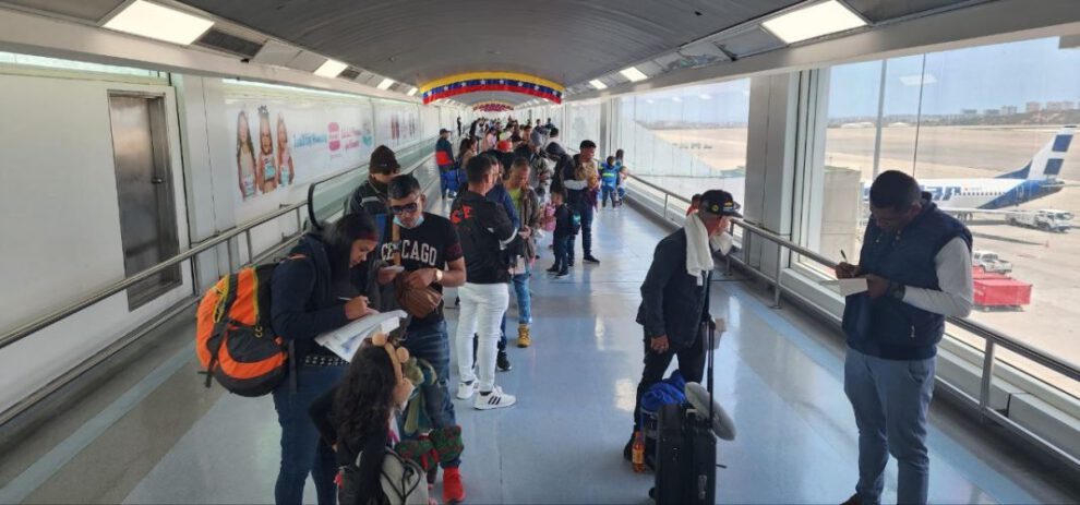 Repatriación de migrantes venezolanos desde Chile