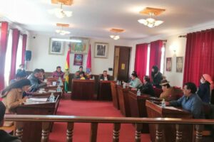 Aprobación de áreas verdes en Oruro