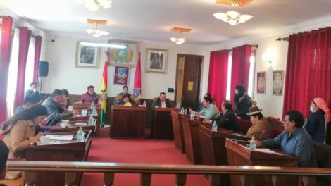 Aprobación de áreas verdes en Oruro