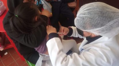 Vacunación en menores de 5 años