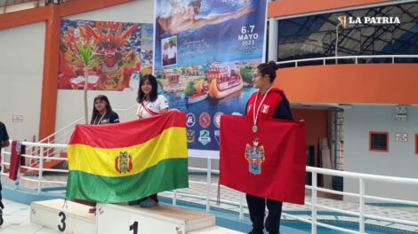 Oruro natación Juventud Trasandinos
