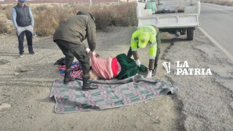 Mujer hallada sin vida en la ruta Oruro – Potosí