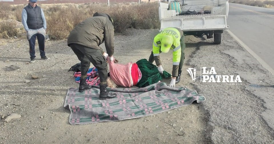 Mujer hallada sin vida en la ruta Oruro – Potosí