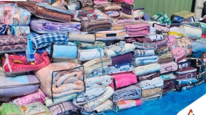 Prendas de dormir ilegales en La Paz