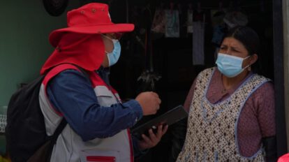 Censistas voluntarios del INE para el Censo Nacional