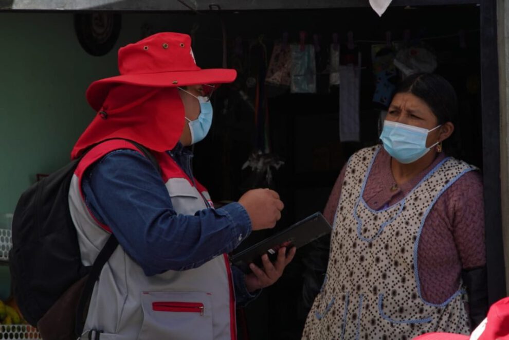 Censistas voluntarios del INE para el Censo Nacional