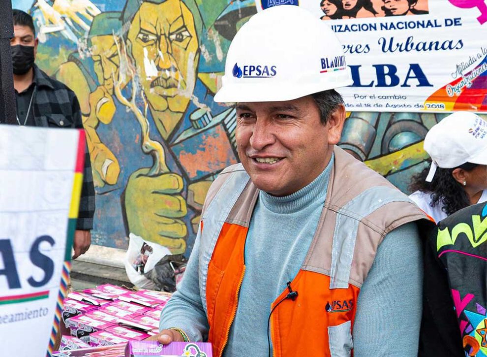 Interventor de Epsas Bladimir Iraizos