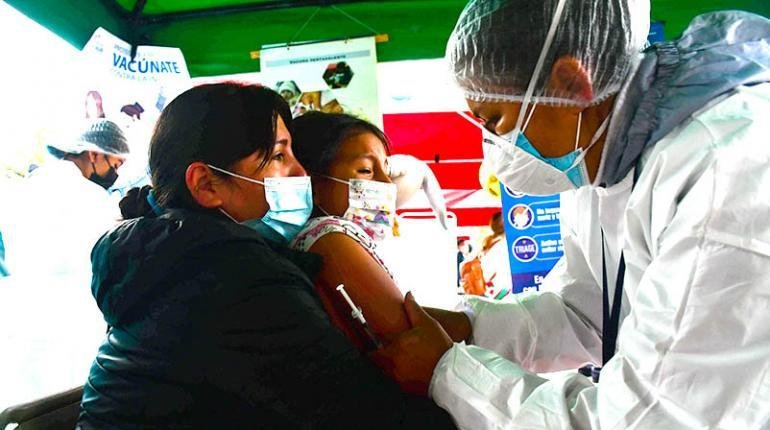 Vacunación contra la influenza en Cochabamba
