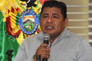 Destitución del ministro de Medio Ambiente y Agua, Juan Santos Cruz