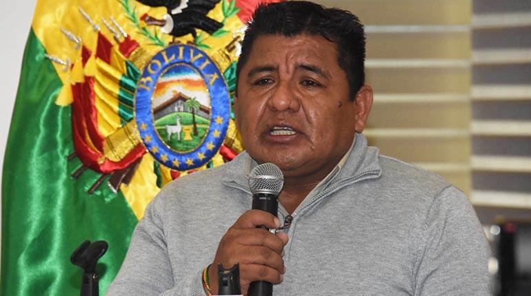 Destitución del ministro de Medio Ambiente y Agua, Juan Santos Cruz