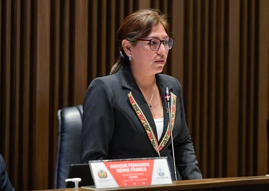 Créditos aprobados para Oruro defendidos por la senadora Laura Lujan