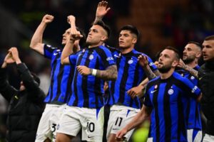 Inter de Milán en la final de Champions League