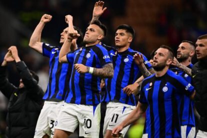 Inter de Milán en la final de Champions League