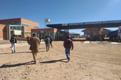 Inspección a la Aduana en Oruro